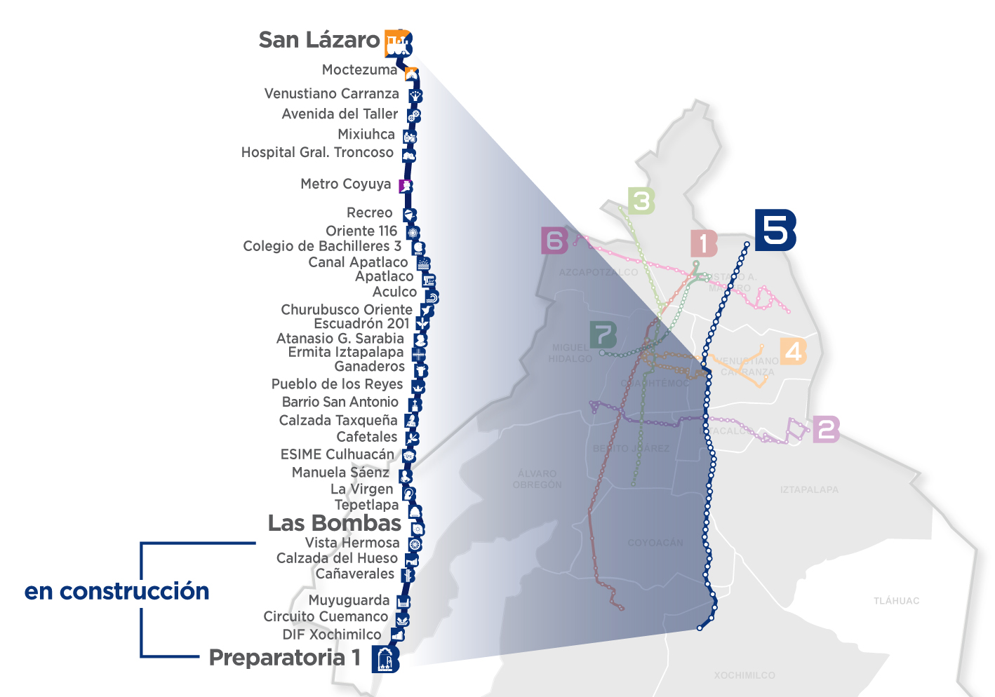 Ampliación Línea 5 - movimentistas