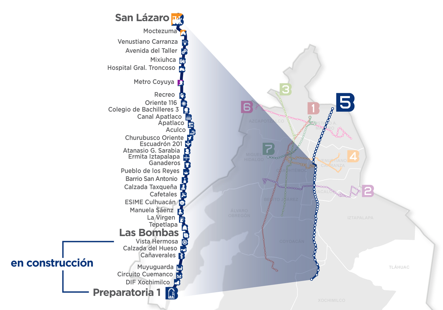 Ampliación Línea 5 - movimentistas
