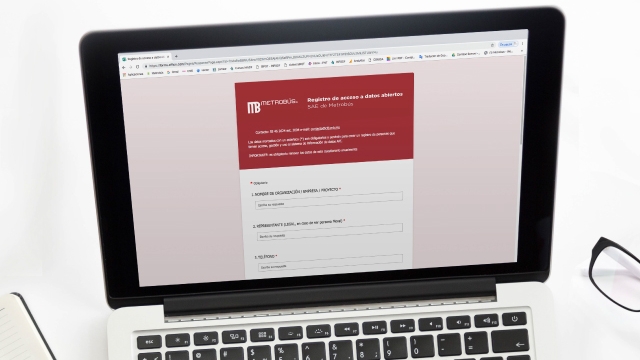 Registro de acceso a datos abiertos de Metrobús
