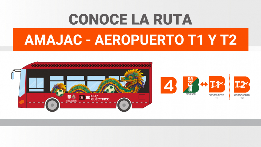 Ruta Amajac - Aeropuerto T 1 y T2