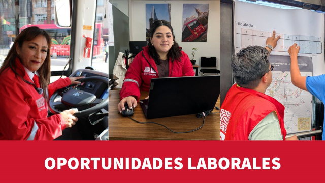 ¿Quieres trabajar en Metrobús?